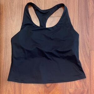 Black Racerback Tank Top